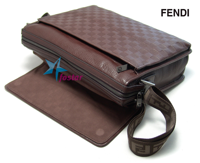 Мужской планшет для документов через плечо Fendi F1015-5BR