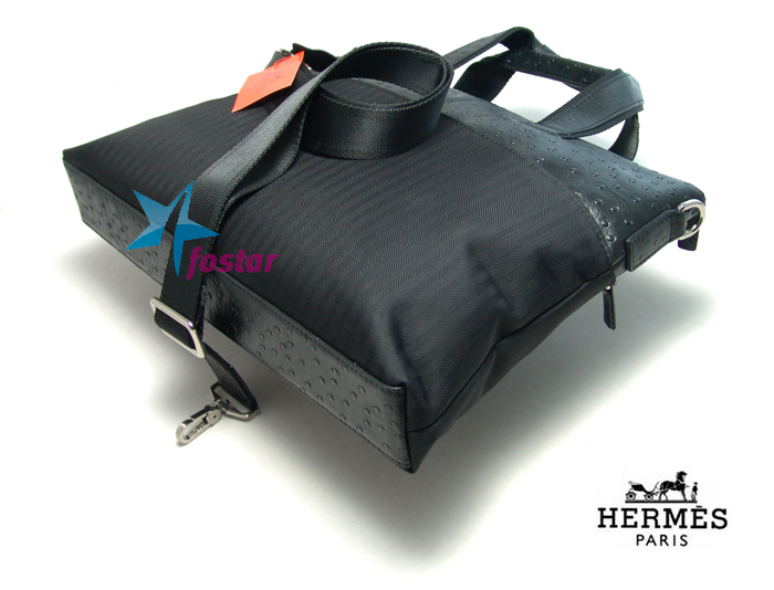 Стильный мужской портфель для документов Hermes 6650-5BK 