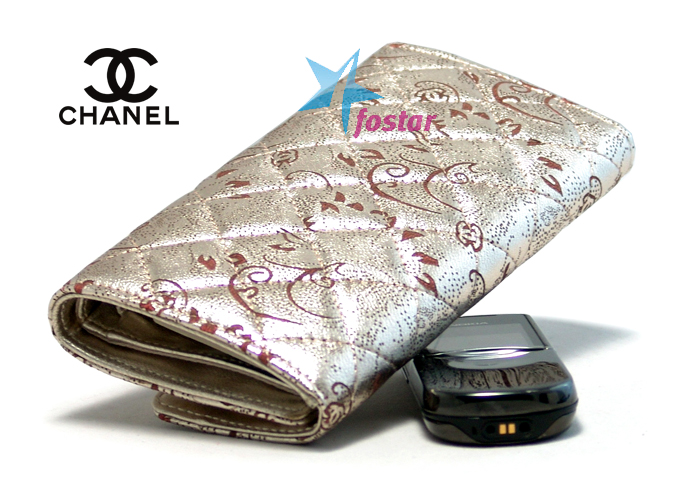 Золотой женский бумажник-клатч Chanel CH315GOLD 