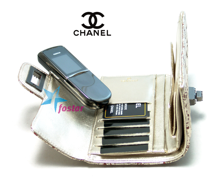 Золотой женский бумажник-клатч Chanel CH315GOLD 
