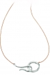 fashion ��������� BREIL MILANO BJ0550 SEGNO 57 NECKALCE SILVER